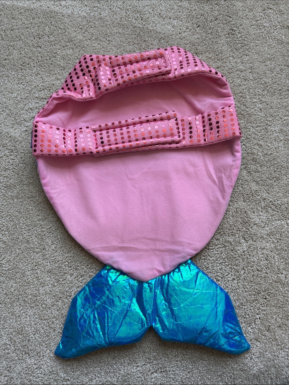 Sparkling Mermaid Dog Costume - Pink & Blue - Picture 2 of 7